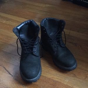 Black Timberland Boots